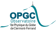 Logo de l'observatoire de physique du globe de Clermont-Ferrand
